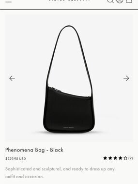 NEW Status Anxiety Phenomena Bag - Black